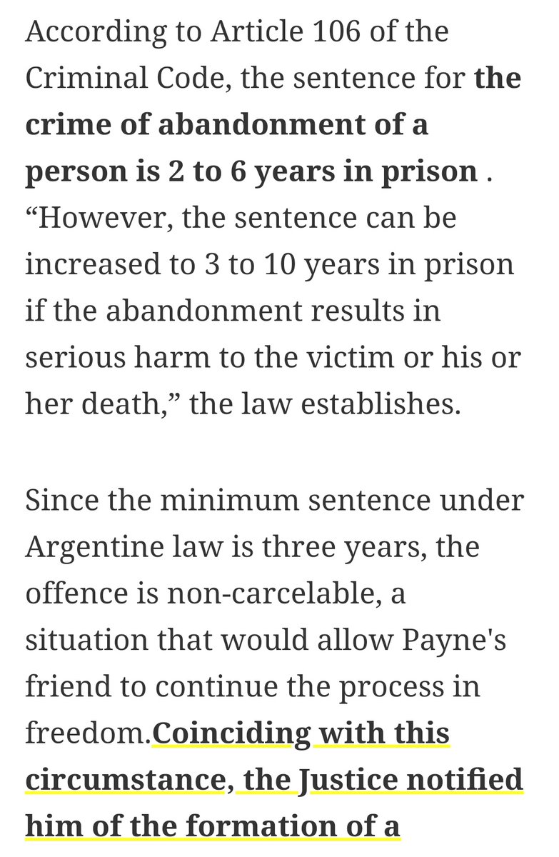 roger nores (the man liam was with in argentina) faces charges of abandonment of a person and could face 2 to 10 years in prison. reportedly, the hotel staff contacted him during the incident, but he failed to respond.
#JusticeForLiam