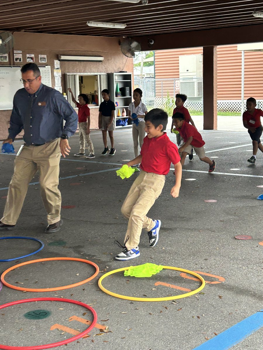 We caught Mr Macchia and Mrs Hernandez out at PE today!! #gobobcats #excerciseisfun #physicaleducation