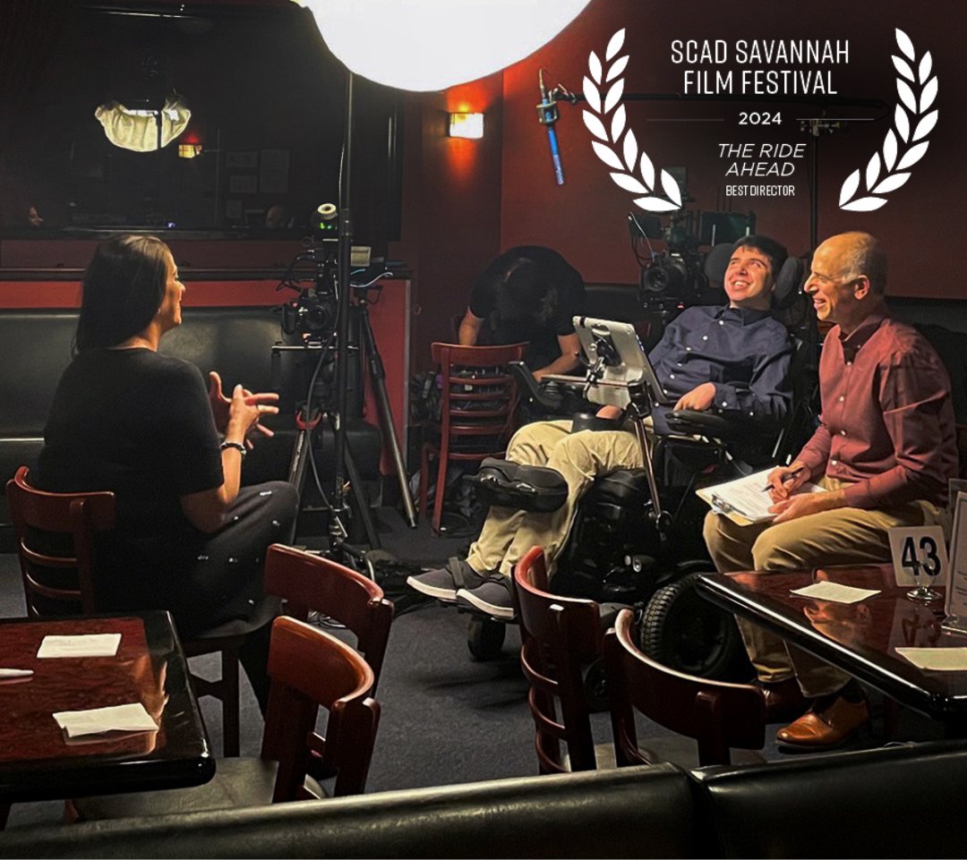 #TheRideAhead co-directors Samuel and <a href="/_danhabib/">@_danhabib</a> 
won the “Best Director” award from SCAD Film Festival!! 🏆🎉 

Don’t miss your chance to see our award-winning film in NYC on 11/15 and in Concord, NH from 12/2 to 12/12. Tickets available at rideaheadfilm.com/screenings