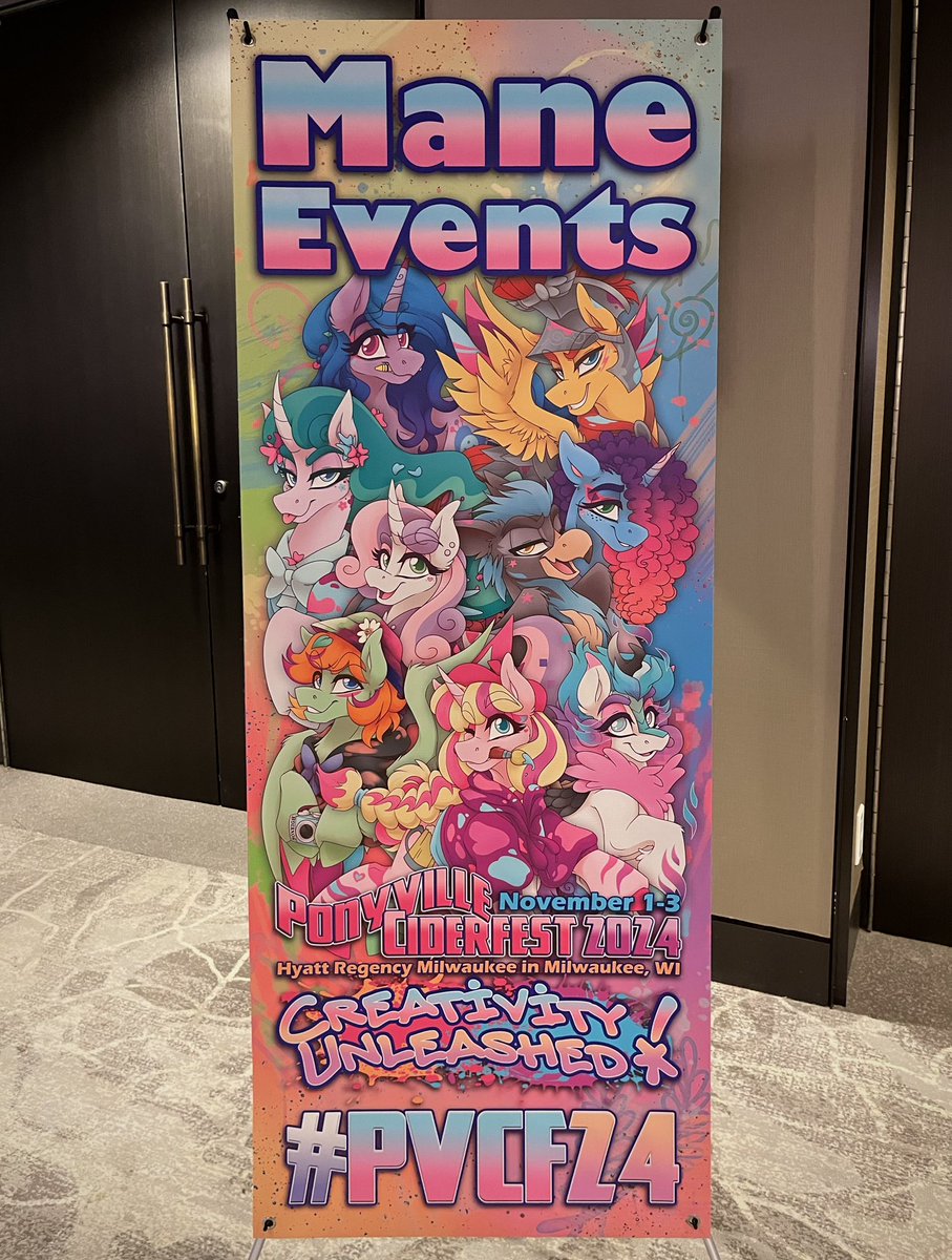 AlzMarioWolfe's tweet photo. PONYVILLE CIDERFEST 2024: The Super π§΅
Considering Iβm moving soon, this may be bittersweet. For now, we celebrate.
To start, PVCF24 was my most successful convention in sales to date! Thank you so much, guys!
I was also on their art team for the first time!
#PVCF24
π©΅π©·π§‘π https://t.co/u6whzHWWeZ