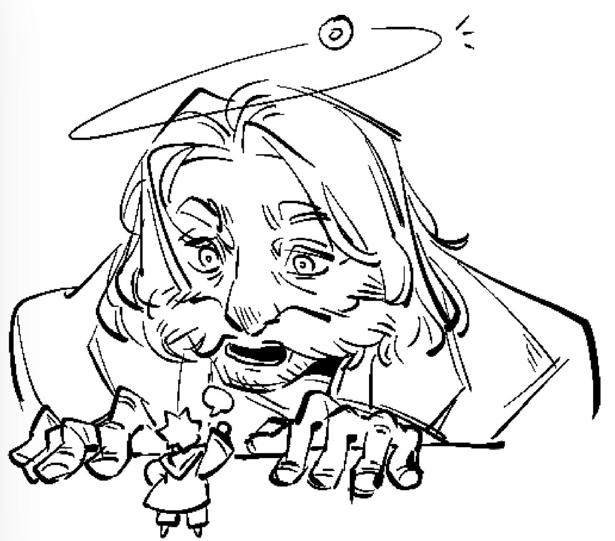 galaoagos's tweet image. Hardcore elf.
#discoelysium