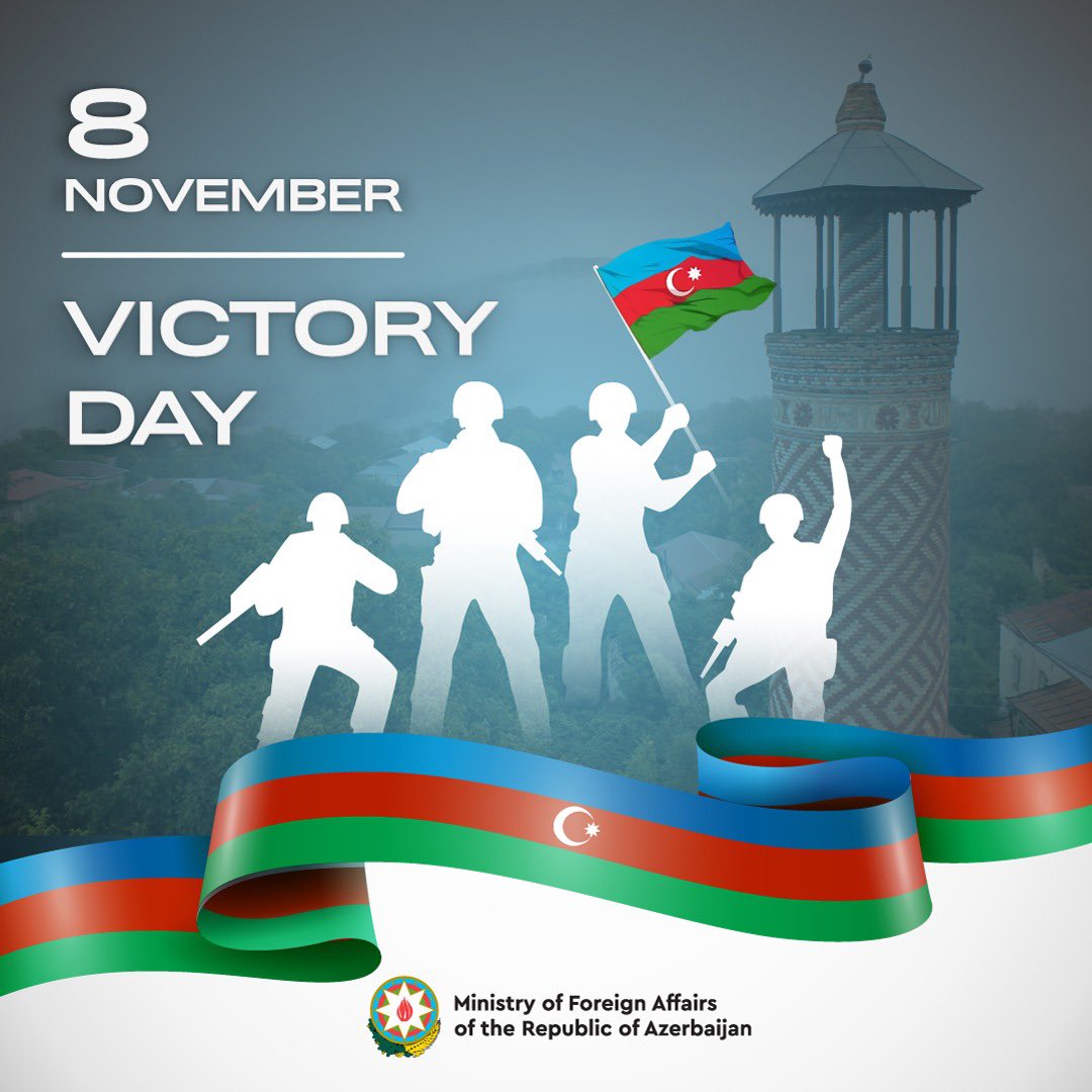 AzembassyTm's tweet image. #8november
#victoryday
#karabakhisazerbaijan