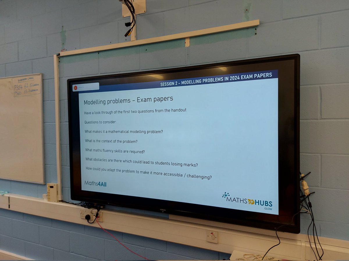 Matt Man (@mr_man_maths) on Twitter photo Today was Day 1 of the Developing A Level Maths pedagogy focusing on maths modelling <a href="/NBHSMaths/">NBHS Maths</a> <a href="/NorthBromsgrove/">North Bromsgrove High School and Sixth Form π</a> for <a href="/GLOWMaths/">GLOW Maths Hub</a>
Lots of fruitful discussions and collaborative planning. Next task - for all of us to deliver to our A Level groups!
Well done to all 10 involved! Today was Day 1 of the Developing A Level Maths pedagogy focusing on maths modelling <a href="/NBHSMaths/">NBHS Maths</a> <a href="/NorthBromsgrove/">North Bromsgrove High School and Sixth Form π</a> for <a href="/GLOWMaths/">GLOW Maths Hub</a>
Lots of fruitful discussions and collaborative planning. Next task - for all of us to deliver to our A Level groups!
Well done to all 10 involved!