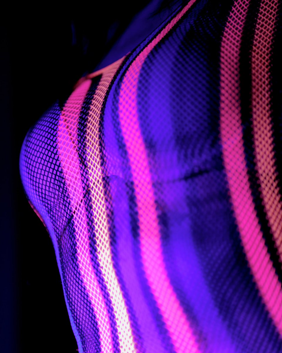 firstadekit's tweet image. A fun shoot with the ever creative autumn. First time shooting under UV lights and I think we came out with some decent results. Something I’d definitely love to try again. Otherwise it’s more gear gathering dust in the garage. 😂

In frame: autumn
Studio: @farforeststudio