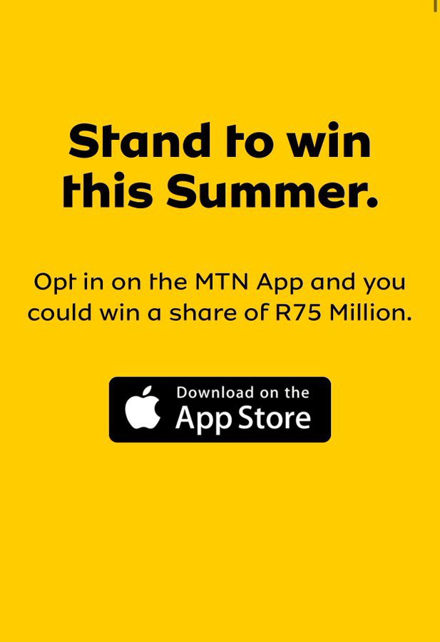 _uNeoM's tweet image. Gathering all my buddies and we winning this summer with @MTNza 💛 

I’m not missing out on winning my share of 78 million — when I’m on holiday on an island ? ask not questions 🤭 

Enter now: 
🔗: mtn.co.za/home/app-downl… 

#MTNSummer
#WinWinSummer 
#SummerTour