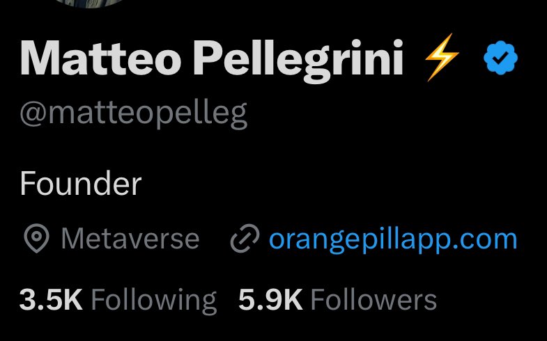 Guys, we have a problem. I only follow 3.5k Bitcoiners. 🥶

If you’re a Bitcoin Maxi, like and RT so I can follow you back.