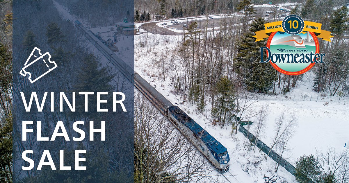 Amtrak Downeaster tweet media