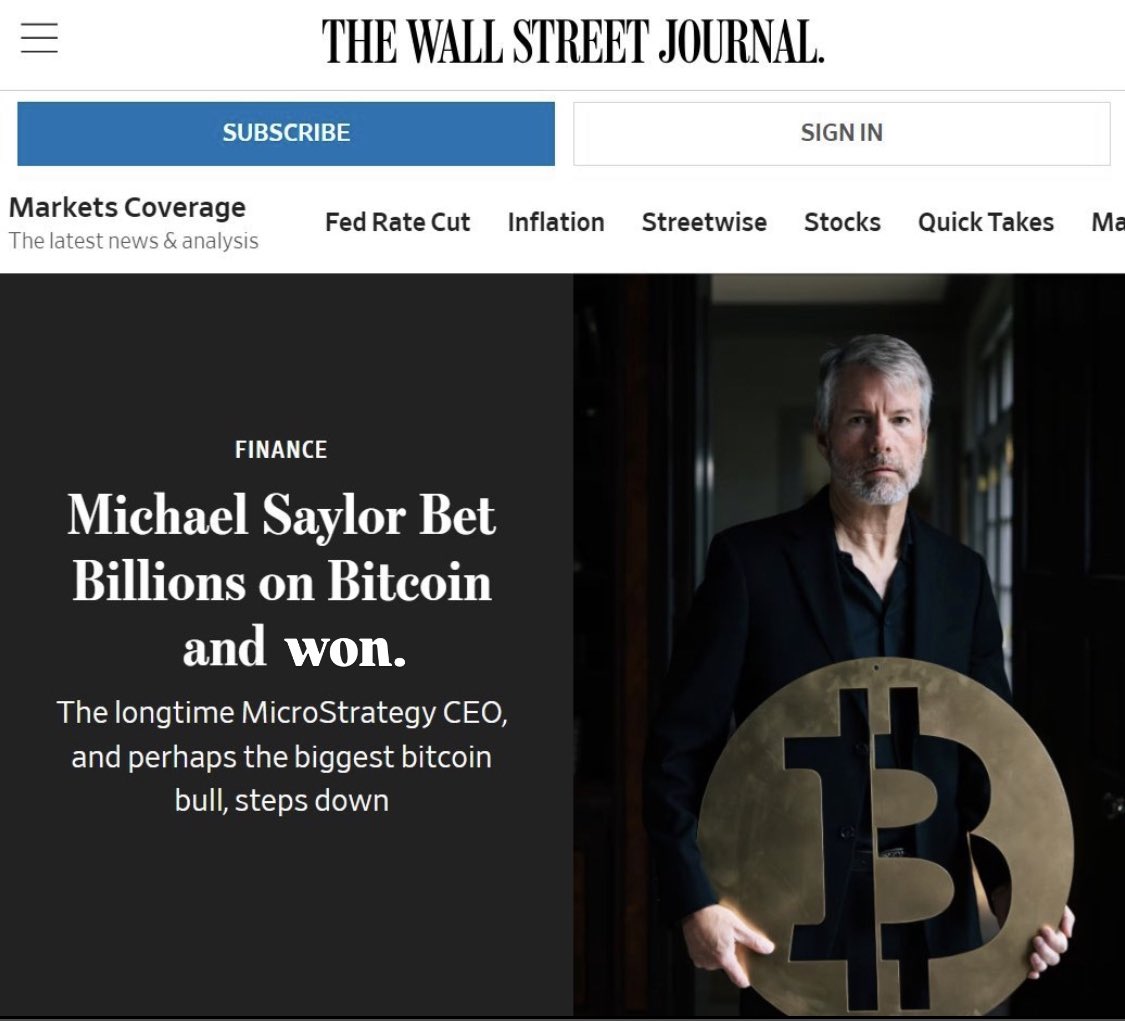 TheBTCTherapist's tweet photo. @saylor @WSJ Fixed it https://t.co/eoTiYdzpuo