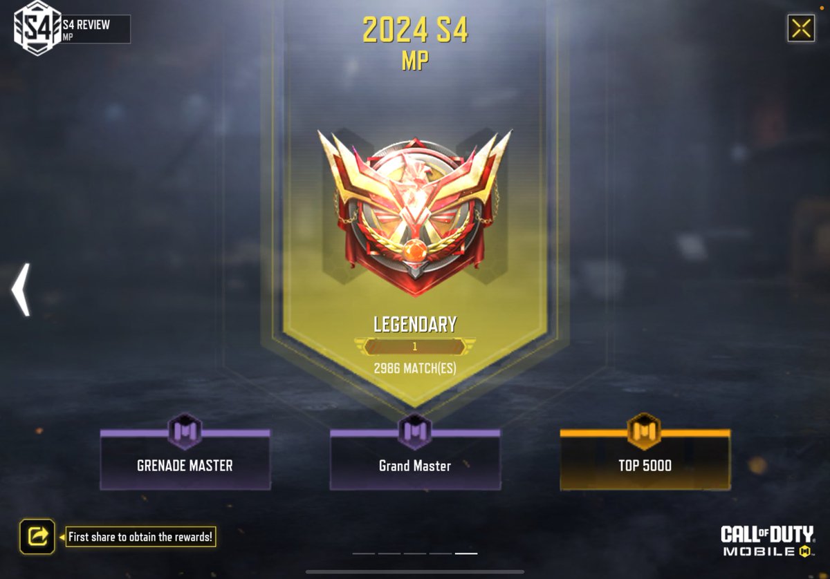 Finished the  season number 1 with 65k rank points (new personal best)🔥, W season💯. Follow/Subscribe to my tiktok/youtube Tonycodm/z1tony #Callofdutymobile