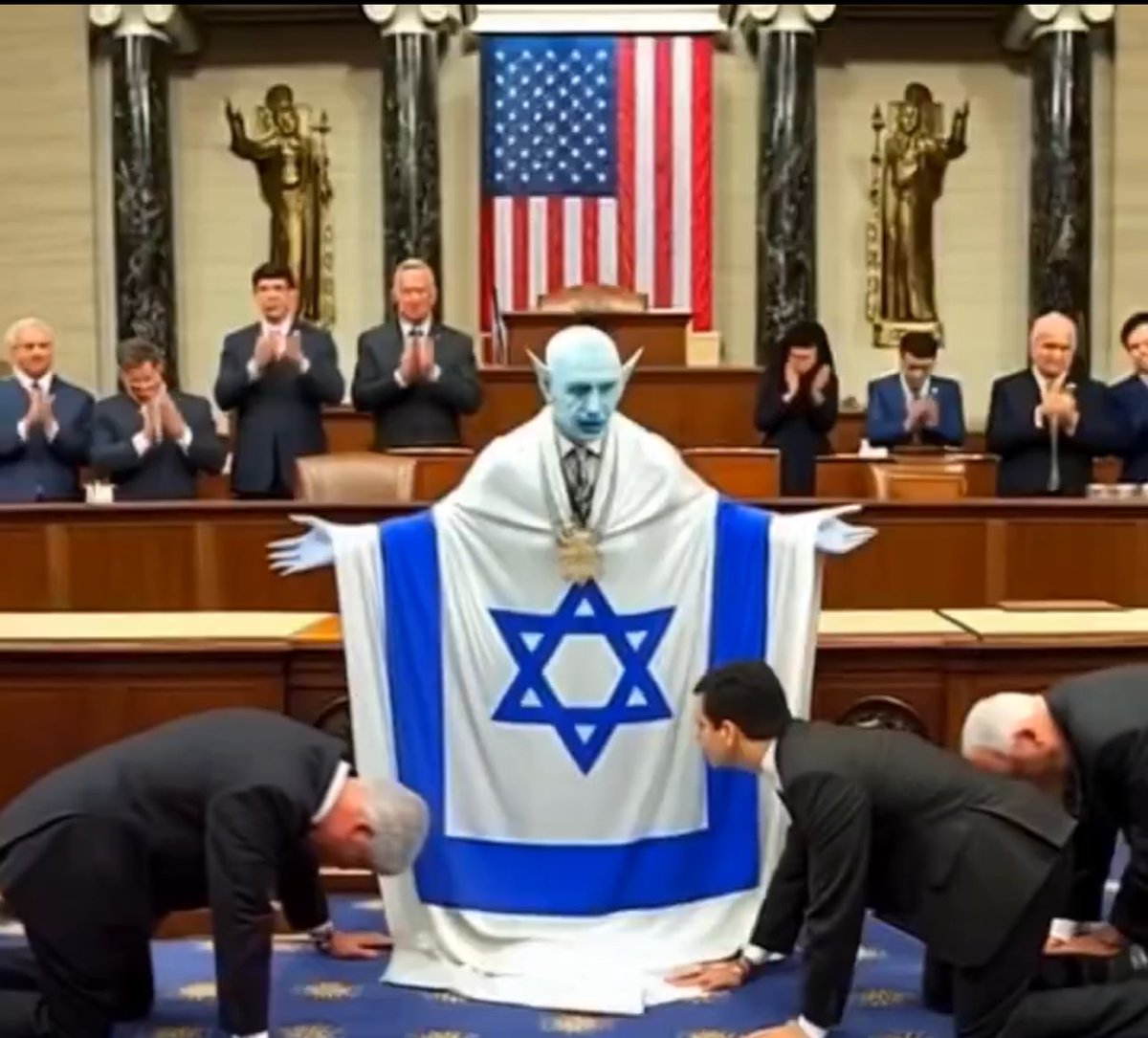 DrLoupis's tweet photo. Get the fuck out of America, demons! https://t.co/TClznyIbTz