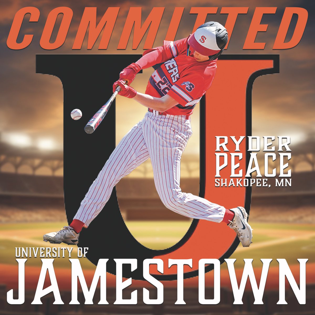 Ryder Peace (@ryderpeace11) on Twitter photo Committed. Thank you to Coach Hager and the staff <a href="/JimmieBaseball_/">Jimmie Baseball</a> for giving me this opportunity, and thank you to my parents, coaches and teammates for their support. <a href="/ShakoHSBaseball/">ShakoSabersbaseball</a> , <a href="/pitch2pitch/">Pitch 2 Pitch 📈</a> , <a href="/TheShedMN/">The Shed Athletics</a> , and <a href="/jefflahti5/">Lahti PT</a>. #honjims Committed. Thank you to Coach Hager and the staff <a href="/JimmieBaseball_/">Jimmie Baseball</a> for giving me this opportunity, and thank you to my parents, coaches and teammates for their support. <a href="/ShakoHSBaseball/">ShakoSabersbaseball</a> , <a href="/pitch2pitch/">Pitch 2 Pitch 📈</a> , <a href="/TheShedMN/">The Shed Athletics</a> , and <a href="/jefflahti5/">Lahti PT</a>. #honjims