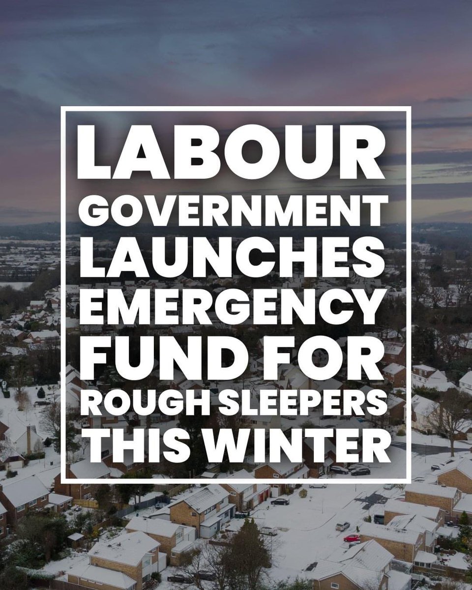 Under the Conservatives rough sleeping increased. Under this Labour Government we’ve secured a £90,000 cash injection to tackle rough sleeping in Bedford and Kempston this winter.

That’s the difference a Labour Government makes.