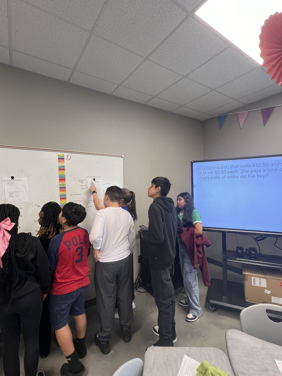 Mrs. Darby (@mathcoach_fhs) on Twitter photo Mrs. Piteo’s 7th grade math students working in collaborative groups to write and explore two step equations! We love to see our students engaged and having peer to peer discourse! <a href="/Jefcoed6_12/">JEFCOED Secondary Curriculum 6-12</a> <a href="/JEFCOED/">Jefferson County Schools</a> Mrs. Piteo’s 7th grade math students working in collaborative groups to write and explore two step equations! We love to see our students engaged and having peer to peer discourse! <a href="/Jefcoed6_12/">JEFCOED Secondary Curriculum 6-12</a> <a href="/JEFCOED/">Jefferson County Schools</a>