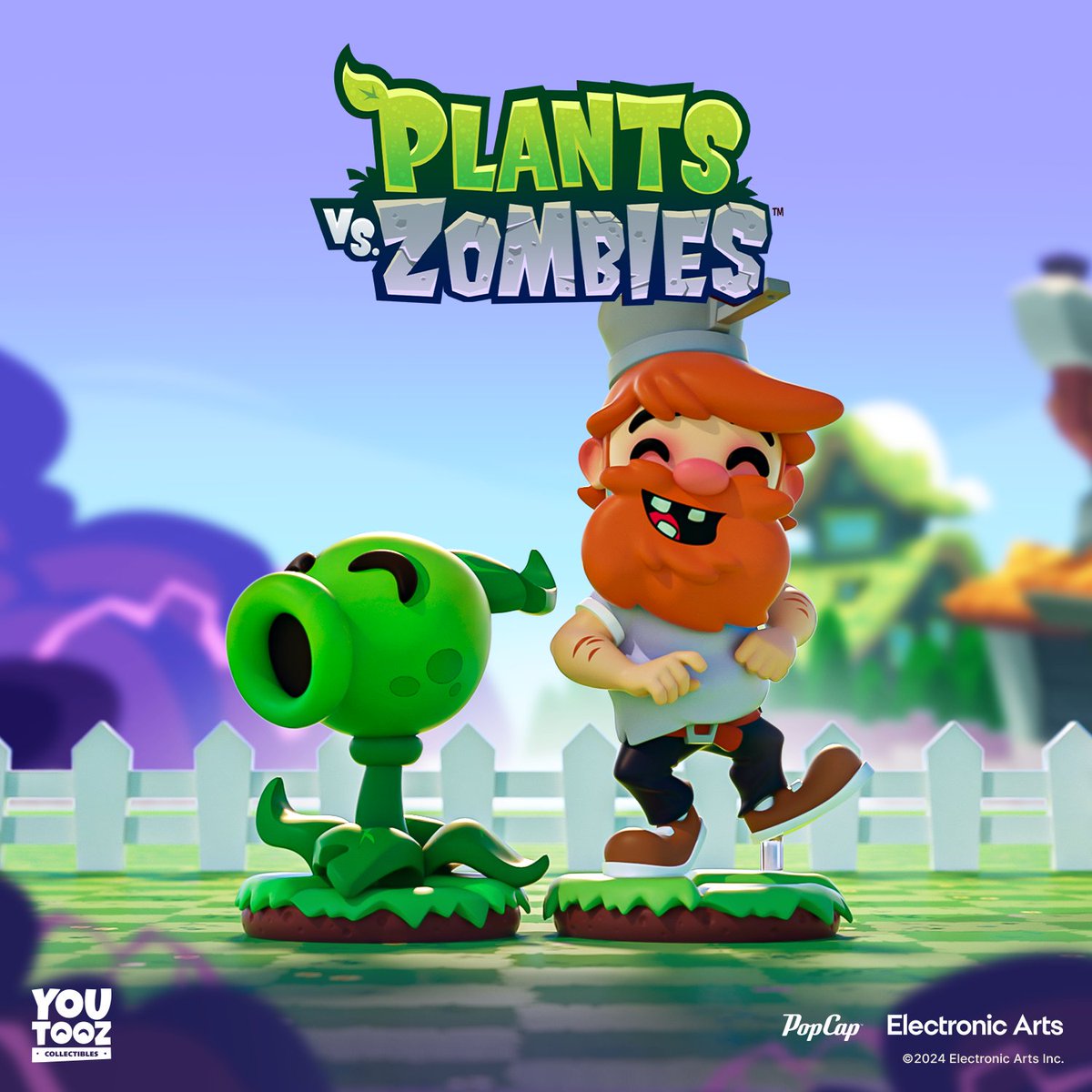 youtooz's tweet photo. plant your strategy for victory!🧟‍  

the @PlantsvsZombies x youtooz collection releases on nov 14th 🌻 https://t.co/JkAAZLhAEJ