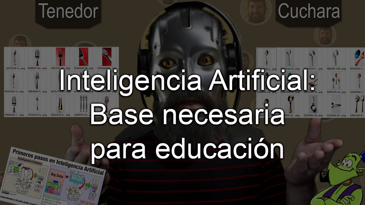 GmedranoTIC's tweet image. Debido al interés y al impacto que la #InteligenciaArtificial está teniendo, he hecho este vídeo educativo.

Veo NECESARIO conocerlo, para ambos educadores y alumnado

youtu.be/gpvnPOt_TJI

Usar bien la #IA por favor🙏

#AdF_es #SíalaTecnología #Claustrovirtual #IAparaaprender