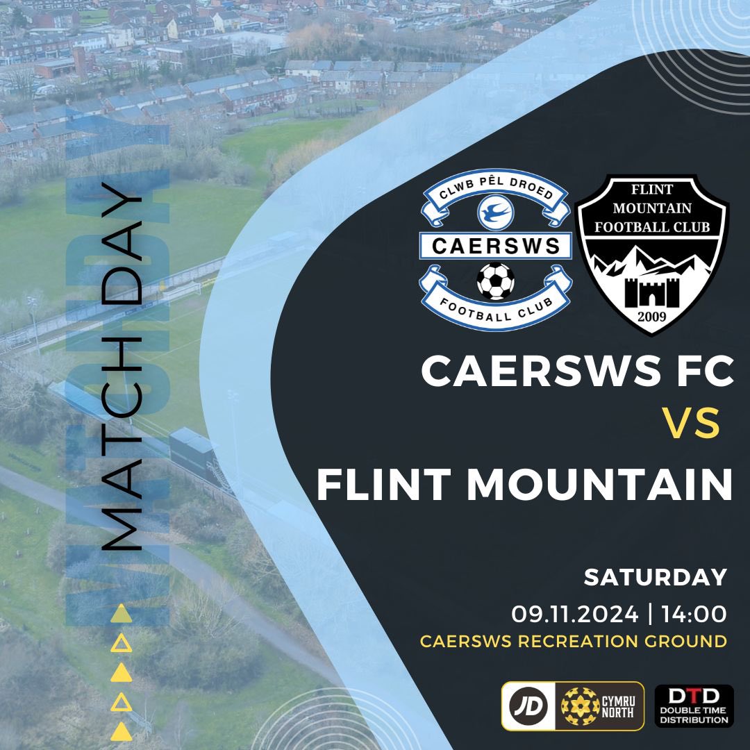 This Saturday we look to get back to winning ways with a tough trip to <a href="/caerswsfc/">Caersws FC 🏴󠁧󠁢󠁷󠁬󠁳󠁿</a> in the #JDCymruNorth

Caersws secured a narrow win in the reverse fixture and with just a point separating the sides, it’s sure to be a great game!

Come and show your support!

#VivaLaMountain