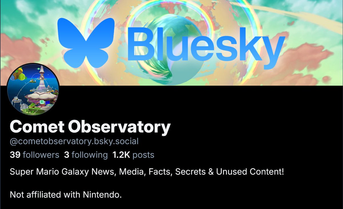 CometObservator's tweet image. The Comet Observatory is now on Bluesky!

Our complete archive of over one thousand Twitter posts is now available on Bluesky, and any new content will be exclusively posted there.

Hope to see you on the platform! ✨

cometobservatory.bsky.social