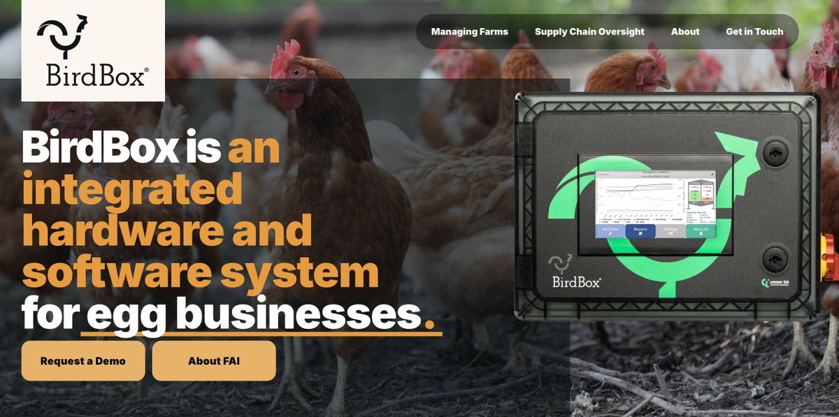 🐓🚨 FAI Farms at <a href="/EuroTier/">EuroTier</a> 2024! 

Join us (Nov 12-15, Hanover, Germany) to see Birdbox -our innovative solution for poultry welfare!

Meet FAI’s Kelly Watson, Carly Scott &amp; James Banfield at Hall 17, Stand 17G17 tinyurl.com/mr2bpaws

#EuroTier #PoultryWelfare #Innovation