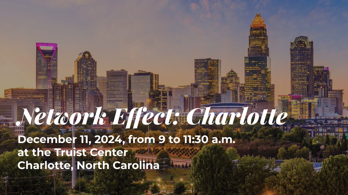 🔊 Join us at Network Effect: Charlotte! Explore the $44B impact of sustainability, ESG evolution, disaster relief, STEM initiatives, and culinary leadership in corporate governance.

👉 Register now: go.3blmedia.com/l/37792/2024-1…