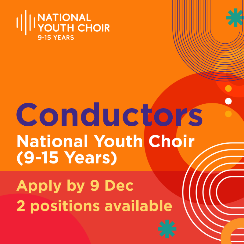 natyouthchoir's tweet photo. Calling all conductors 📢 We’re looking for 2 Conductors to work alongside our new Principal Conductor @LynseyCallaghan on residential courses for our youngest singers aged 9-15

📅 Deadline for applications is midday on Monday 9 December