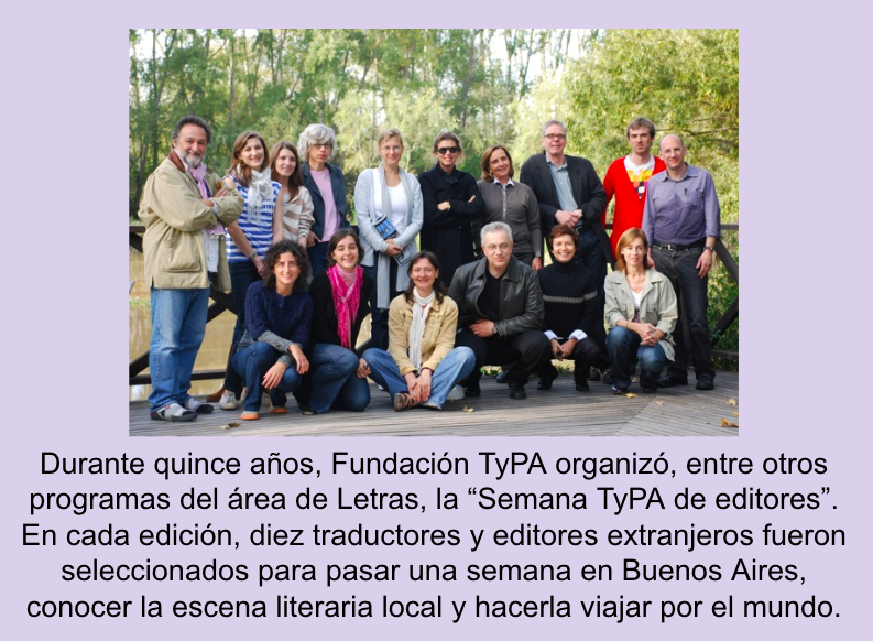 ¡Cumplimos 20 años y lo celebramos! Compartimos algunos de los mensajes que escribieron distintos profesionales sobre el papel de TyPA en el campo cultural. Compartimos, también, algunas imágenes que nos permiten contar parte de nuestra historia.