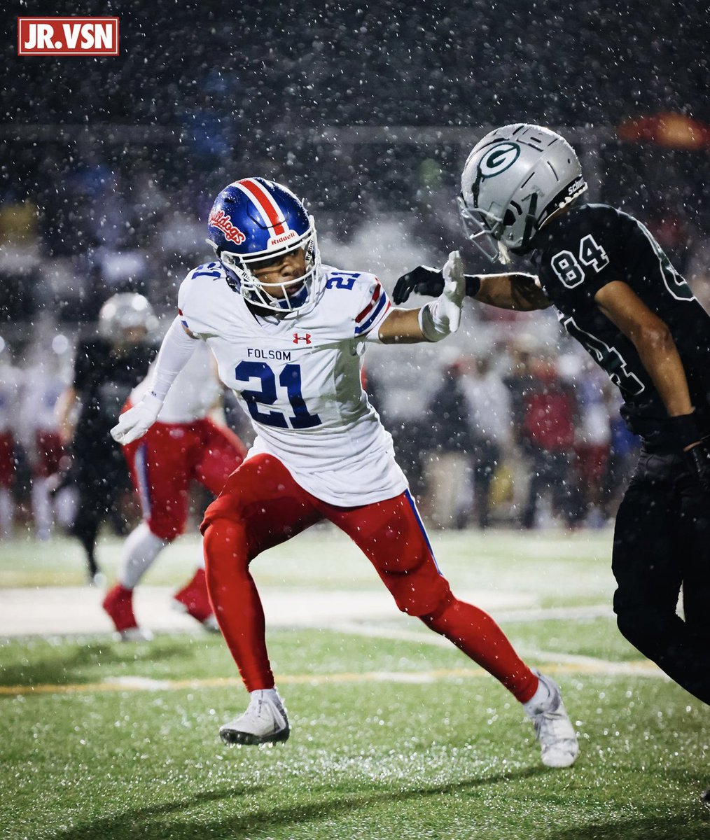 Regular Season Highlights 
🔒CB c/o 2026 SFL All-League🔒
Folsom High School (9-1)
450+ defensive plays with only 5 receptions allowed‼️
Hudl 🎥 hudl.com/v/2Q8nVt

<a href="/FolsomBulldogFB/">Folsom Football</a> <a href="/Passing_Academy/">NorCal Passing Academy</a> <a href="/CoachIrsik1/">Coach Irsik</a> <a href="/CoachScottRob/">Scott Robison</a> @Lem_Adams <a href="/Coltonjmerriman/">Colton Merriman</a> #GameFit
