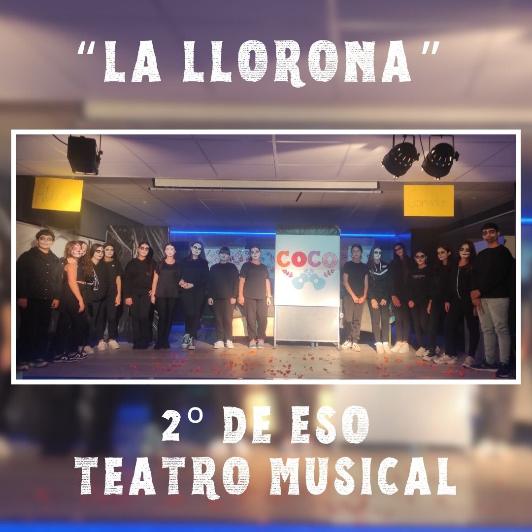 ies_campanillas's tweet photo. Maravillosa la interpretación de la obra musical "La Llorona" que llevo a cabo el alumnado de 2° de ESO de la asignatura Teatro Musical la semana pasada. 🎶🎵🎭🎃
#halloween2024 #iescampanillas #música #lallorona #educacionmusical #Educaand https://t.co/eZrSqhTerb
