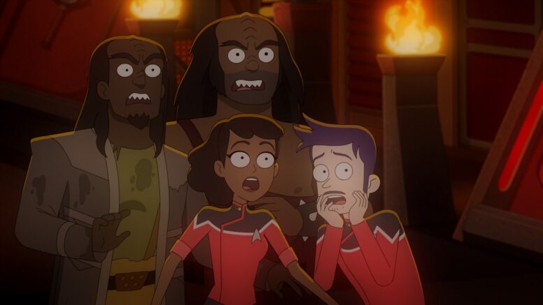 At 8:00pm central, we’re going LIVE on Twitch to discuss the latest episode of #StarTrekLowerDecks! Watch us at twitch.tv/justenoughtrope or at <a href="/eistpod/">E.I. Star Trek Cast</a> on Twitter and tweet at us during the show to join the conversation!