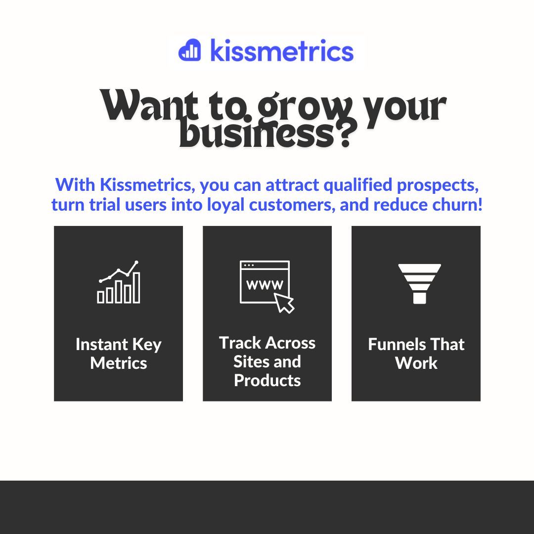 Kissmetrics's tweet image. Track your customer journey, analyze behaviors, and make data-driven decisions that boost conversions and keep customers coming back.💪 

#CustomerAnalytics #SaaS #DataDriven #BusinessGrowth #ReduceChurn #IncreaseConversions #Kissmetrics #MarketingTools #Optimize