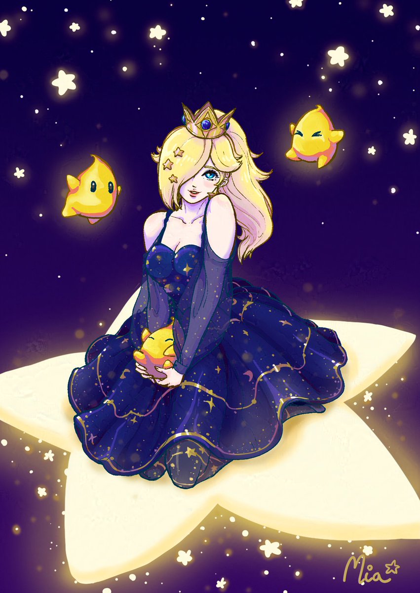 Another entry, this time it's the Star mama herself, Rosalina ✨️🩵
#ellenentdtiys #Rosalina #SuperMarioGalaxy