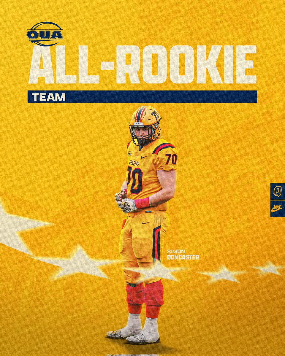 OUA HONOURS FOR QUEEN'S FOOTBALL 🇷🇴🏈

Congratulations to the nine Queen's Football Student-Athletes named to the conference all-star and all-rookie teams! 

🗞️: gogaelsgo.com

#ForGold | #ChaGheill