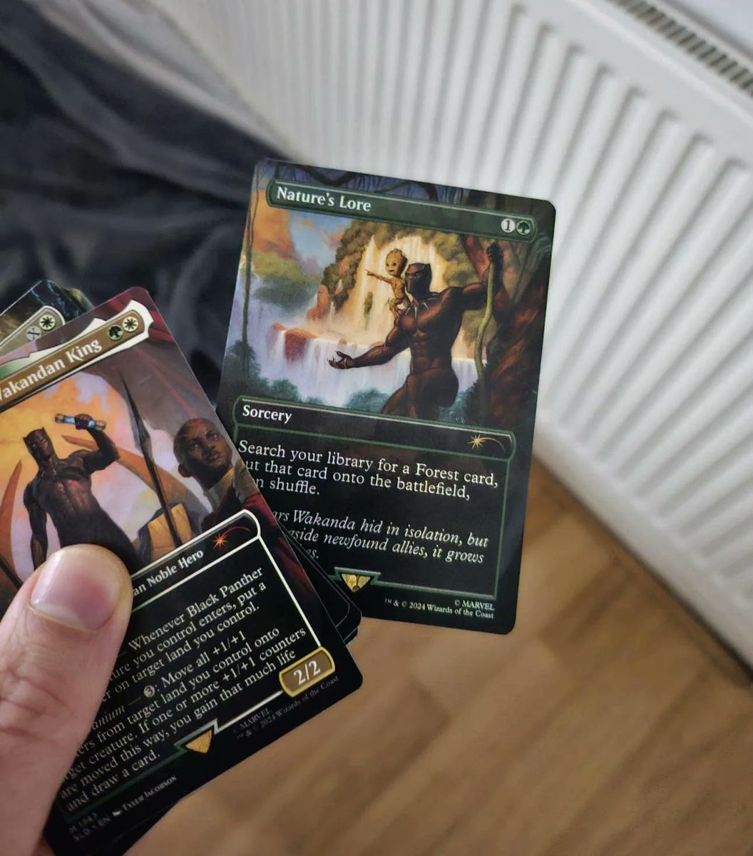 BREAKING: Black Panther Secret Lair bonus card