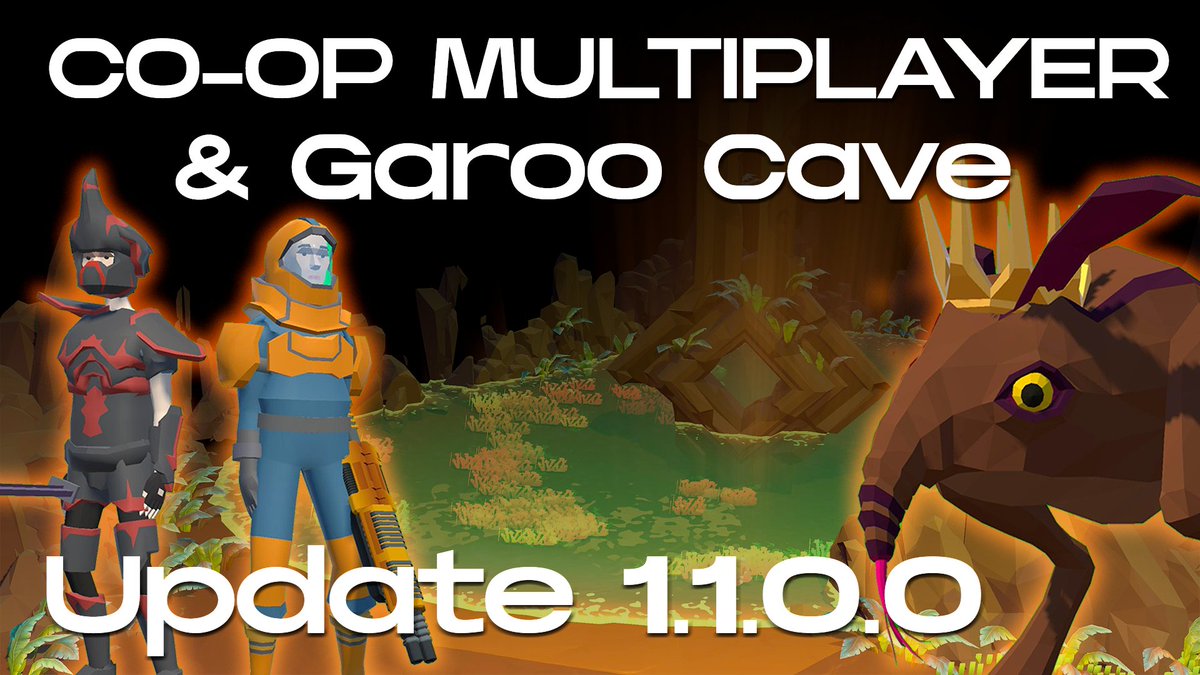 We’re thrilled to announce that co-op multiplayer has returned! New Content: The Garoo Cave Get ready for a new adventure!

store.steampowered.com/news/app/13230…