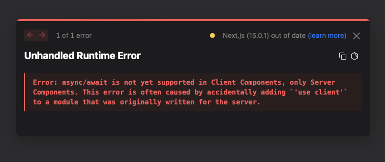 julianboolean's tweet image. I love @nextjs , but is there really no way to get a useful stack trace? Errors output useless information and sometimes don't even give line numbers or even file names. So, do I just guess where the issue is? I'm having to do a binary chop search...