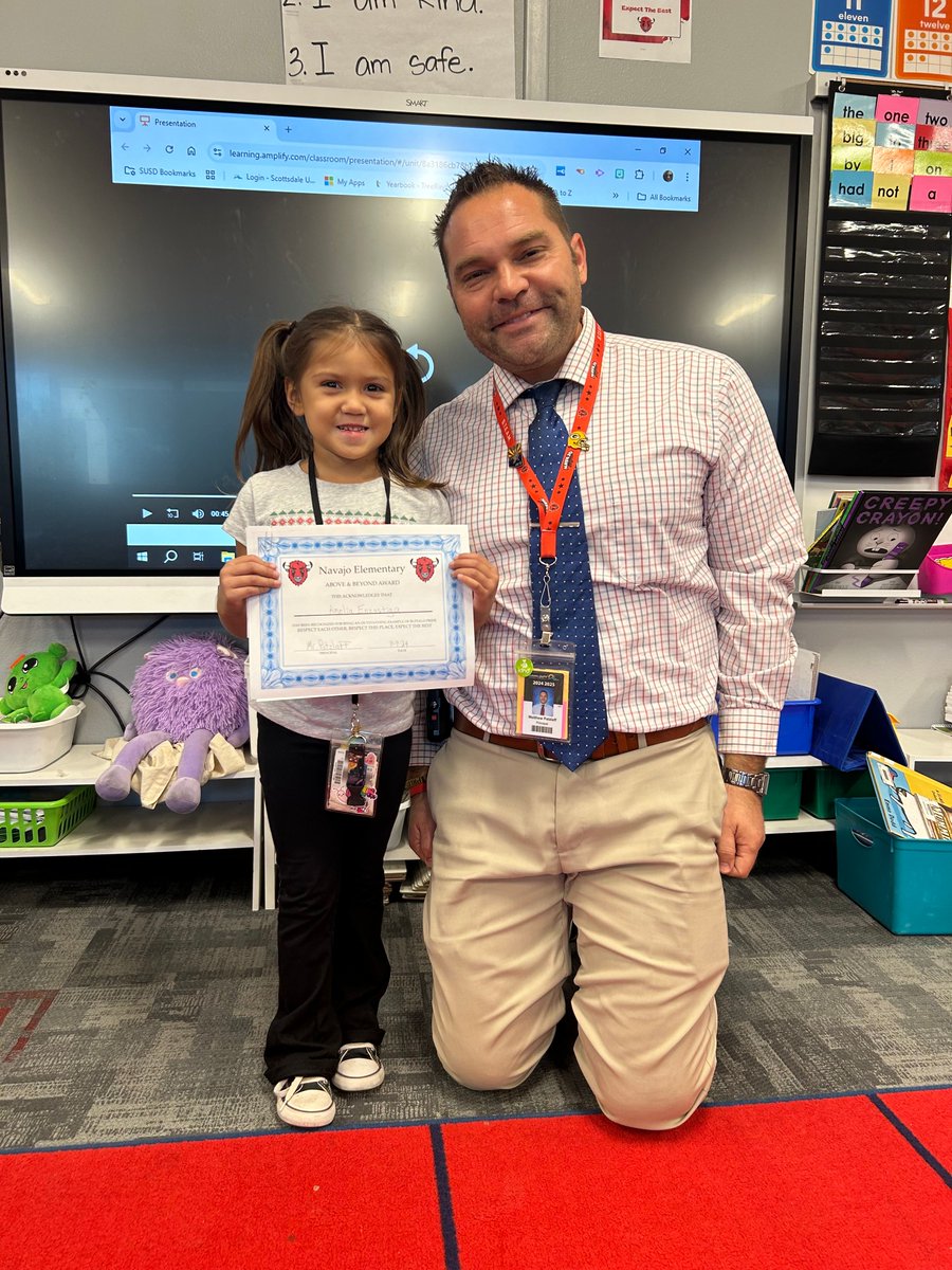 Navajo is very proud of Amelia for earning an Above &amp; Beyond award! #WeAreNavajo