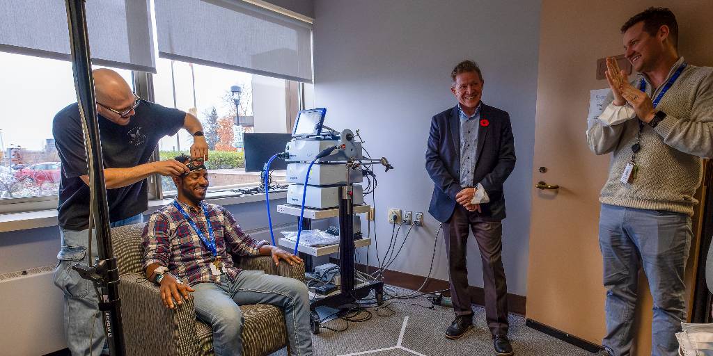 This week St. Joseph’s welcomed President and CEO of <a href="/OntarioHealthOH/">Ontario Health</a>, Matthew Anderson, to Parkwood Institute to see some of the important work happening in mental health and rehabilitation, as well as attend a leadership session. Thank you for joining us, Matthew!