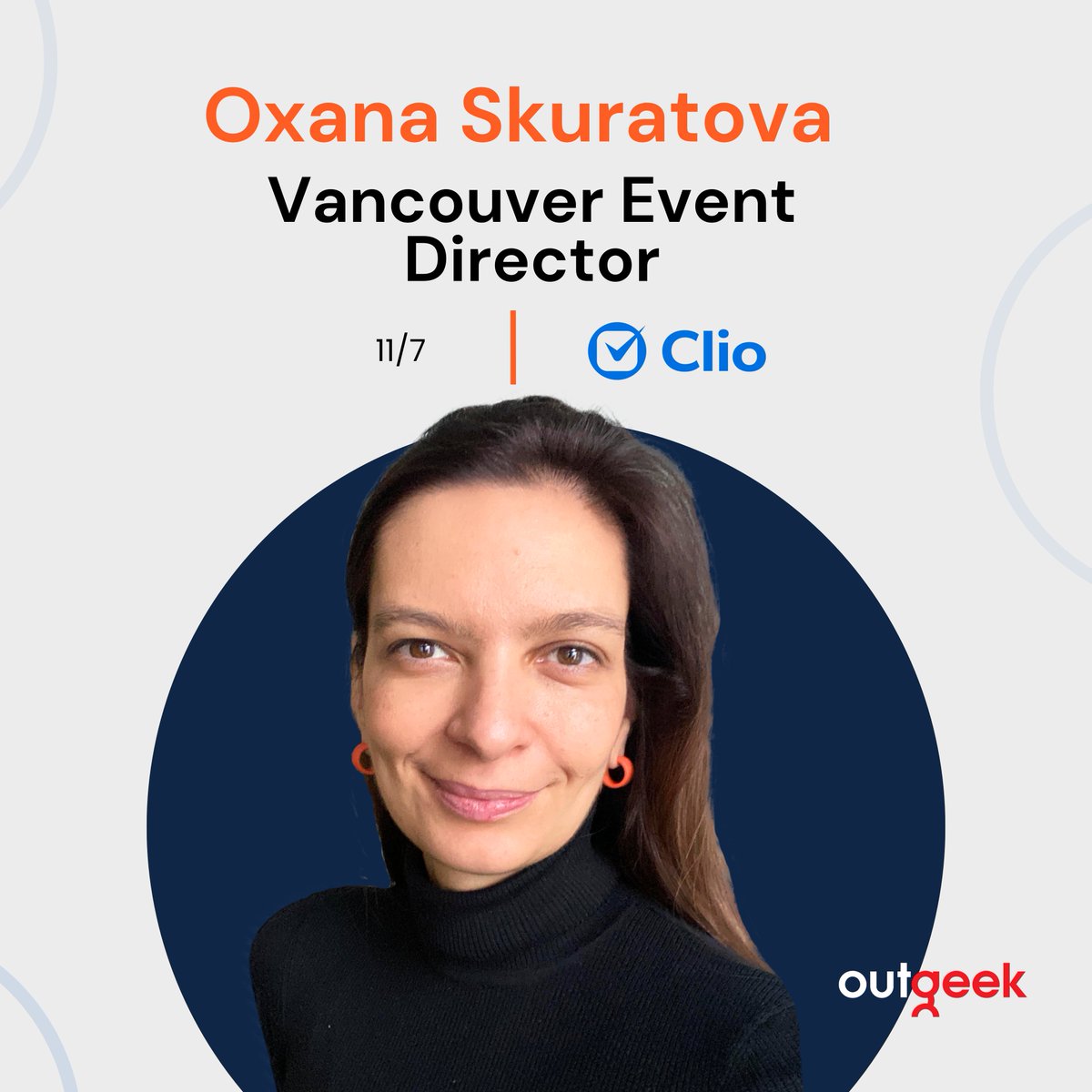 ❤️ Friends, Oxana is stepping up as your event host in Vancouver later today. Let’s show her some love - give her a warm welcome (and maybe even a hug?).

#womenintech #wit #dei #diversityinclusion