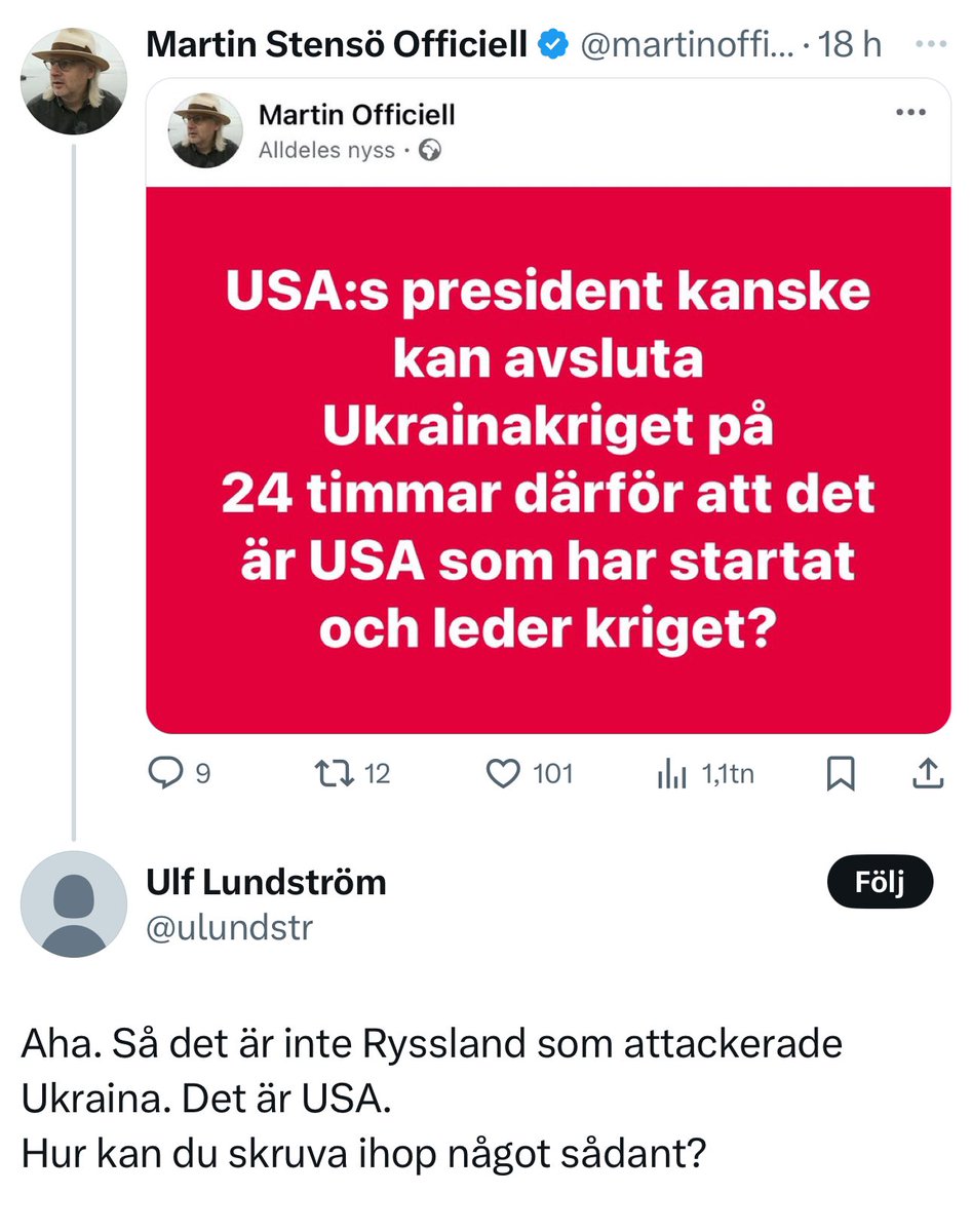 martinofficiell's tweet image. Vad fan har den där Martin Stensö rökt egentligen?