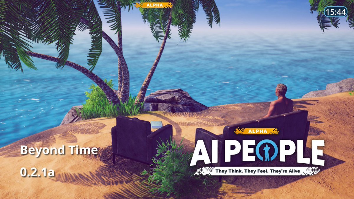 aipeoplegame's tweet photo. ๐ฃ Update 0.2.1a - Beyond Time is live! ๐ฃ
Why Beyond Time? Based on your feedback we decided to remove the 10-minute limit per scenario. Now you can play your scenarios endlessly!
Read more info about the Update in the article: https://t.co/2TjKIEVmwg
#BeyondTime #AIPeople #NoLimit