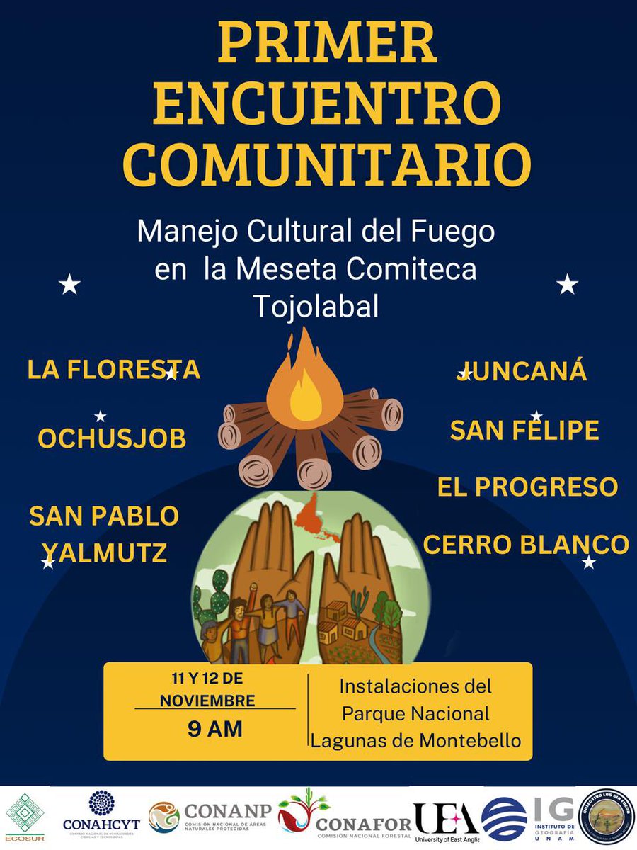 En clave de vivir y proteger el territorio para reafirmar el compromiso con un manejo cultural en Chiapas.
“Por la soberanía de nuestro fuego” 🔥🔥🔥 en esta ocasión nos acompaña nuestra querida amiga y referentes en el tema <a href="/iokirod/">Iokiñe Rodríguez</a>