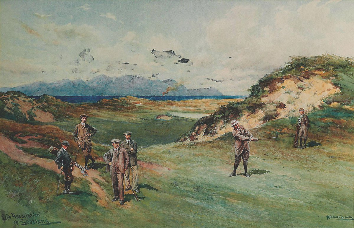 “Blind holes are only blind once, an old golf maxim that Chris McBride often repeats to his golfers. Allen is the newest fan of golf’s most famous blind hole. “I’ve played a few of them over the years, but it’s just normal and accepted in Scotland. We don’t really have them in