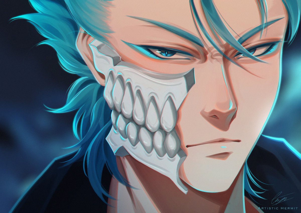 Redraw of Grimmjow from the latest episode. Come back. 

#bleach #BleachThousandYearBloodWar  #grimmjow #grimmjowjaegerjaques #grimmjowfanart