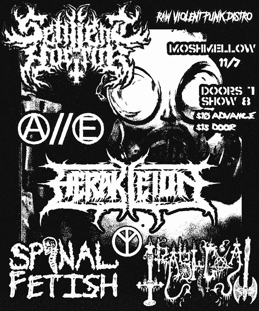 THE SIEGE ROLLS THROUGH ST LOUIS AT MOSHMELLOW TONIGHT. SHOW UP AND BE CUT DOWN… THE ONSLAUGHT CONTINUES.