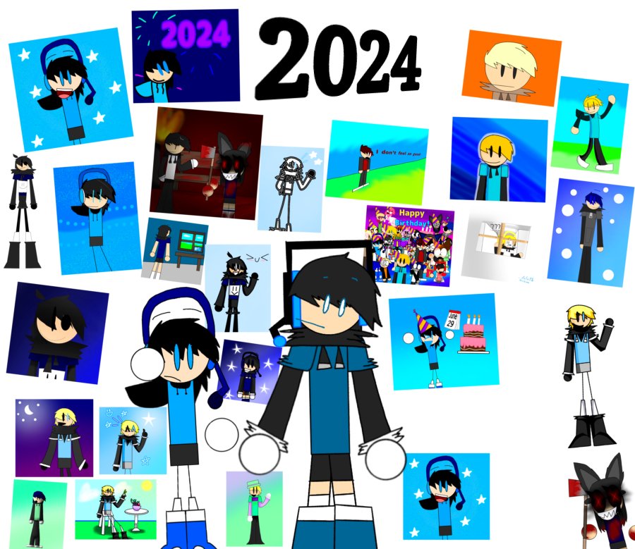 Me in 2022, 2023 and 2024 thing.