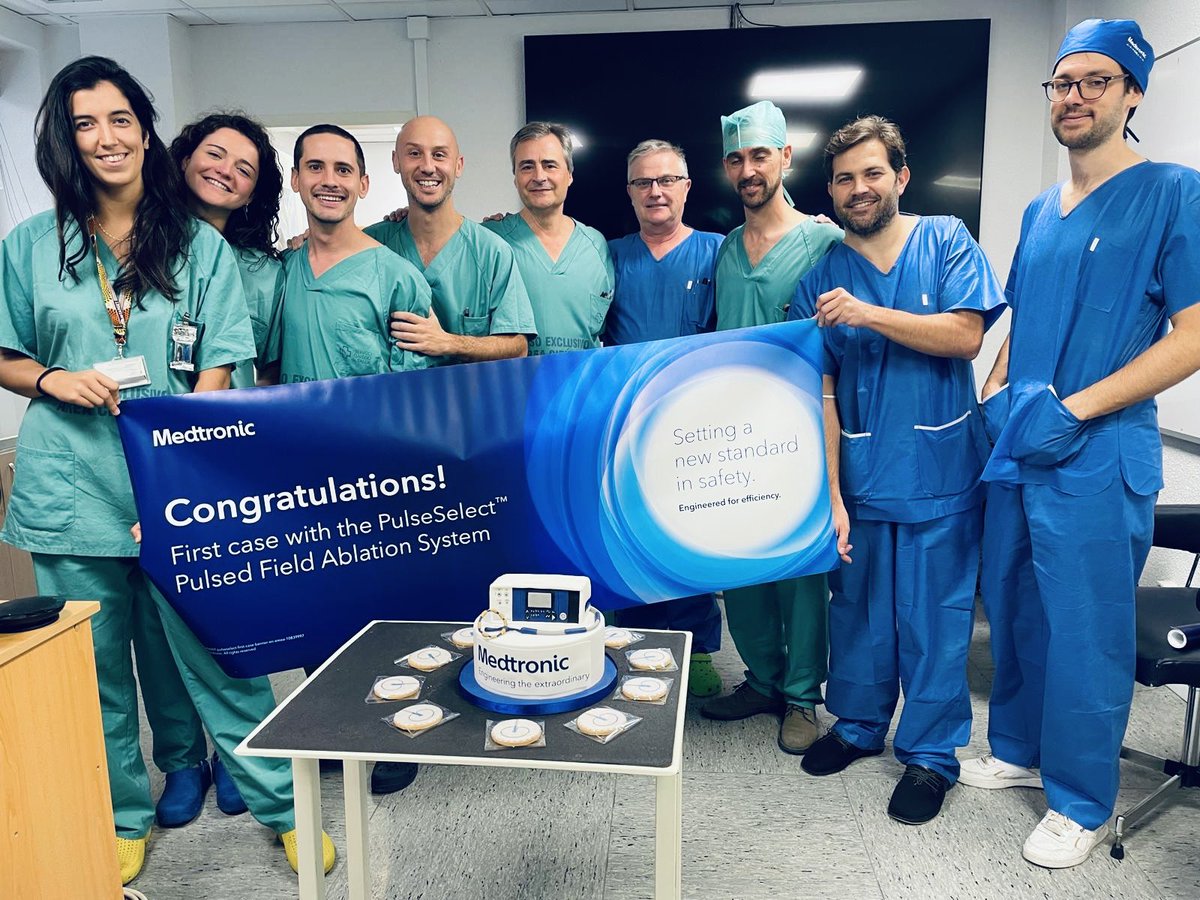 Rodríguez Garrido (@jrgar10) on Twitter photo First case with PulseSelect (pulsed field ablation system) in La Coruña. Thank you Dr. David Calvo. <a href="/RVazGar/">Raquel</a> <a href="/ausedgavin/">Alejandro</a> <a href="/PabloFdezdeAspe/">Pablo Fernández de Aspe</a> <a href="/MedtronicES/">Medtronic España</a> <a href="/SanidadeACoruna/">Área Sanitaria da Coruña e Cee</a> First case with PulseSelect (pulsed field ablation system) in La Coruña. Thank you Dr. David Calvo. <a href="/RVazGar/">Raquel</a> <a href="/ausedgavin/">Alejandro</a> <a href="/PabloFdezdeAspe/">Pablo Fernández de Aspe</a> <a href="/MedtronicES/">Medtronic España</a> <a href="/SanidadeACoruna/">Área Sanitaria da Coruña e Cee</a>