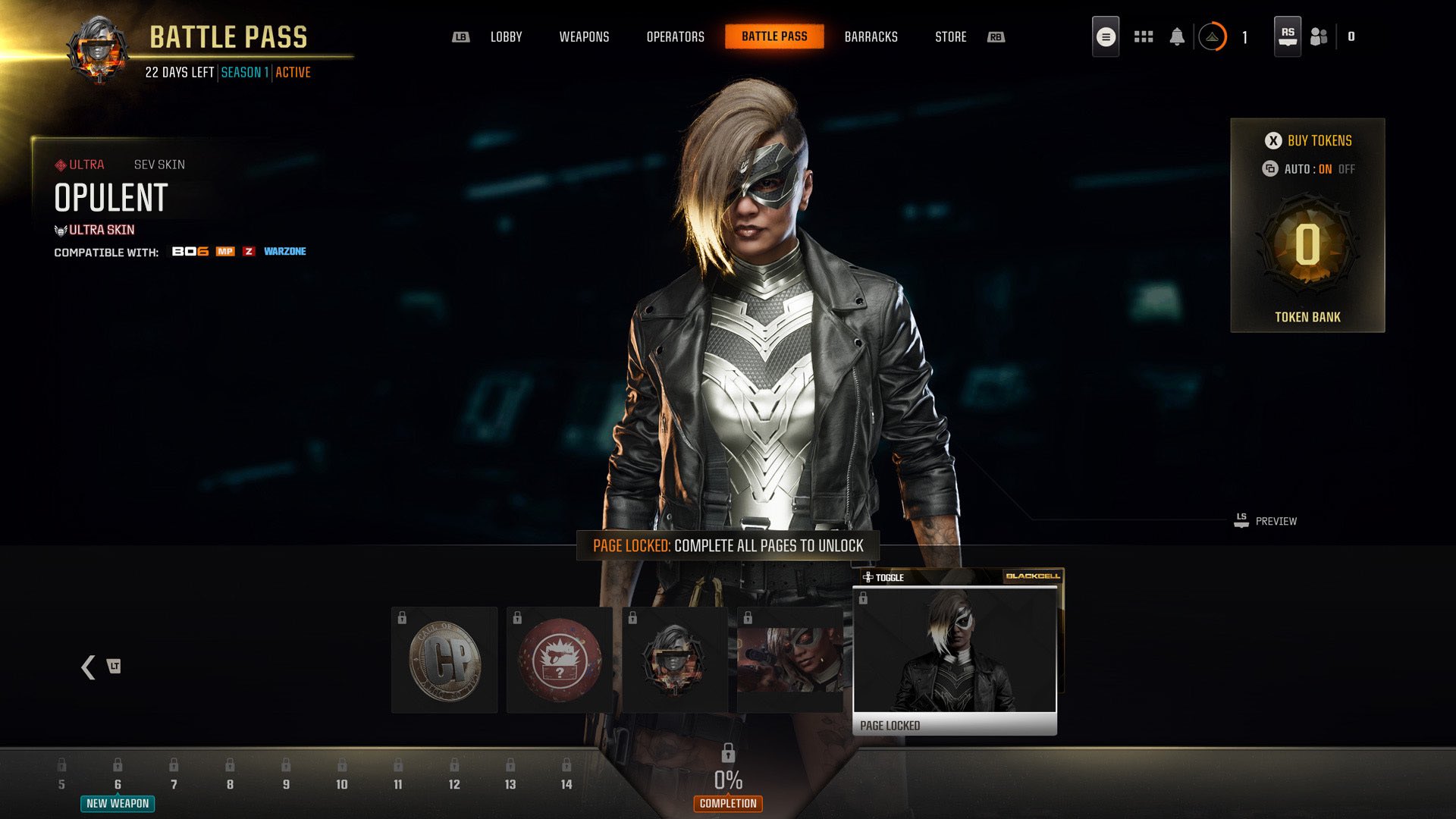 Call of Duty: Black Ops 6 News on X: "The Black Ops 6 Season 1 Battle Pass  Highest Tier Unlock has been revealed! https://t.co/8DOvqlk7qD" / X