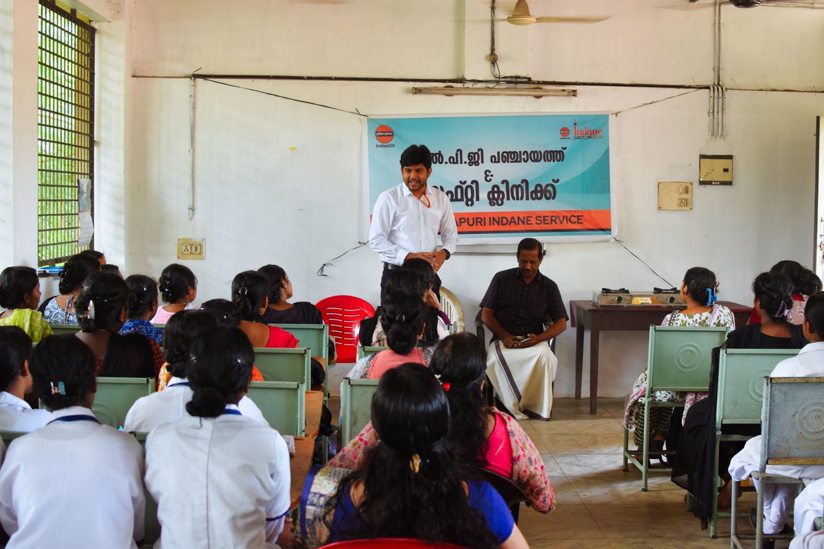 man_oj_sq's tweet photo. LPG Safety Clinic at Govt College of Nursing, Thycaud, Trivandrum with M/s Ananthapuri Indane: Educated 50+ students and faculty on safe LPG practices, cylinder checks, and accident prevention. Interactive Q&amp;A session clarified safety doubts. #IndianOil #LPGSafety https://t.co/WSexfmGrng