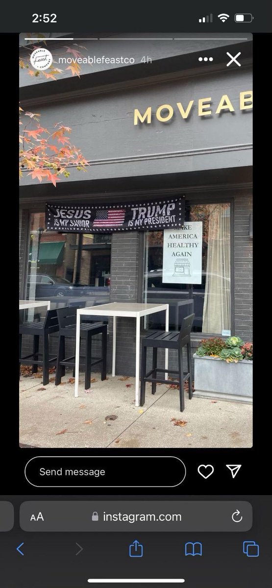 Awake_IL's tweet image. Support Moveable Feast in Wheaton, IL. They are being targeted for practicing their 1st amendment right to free speech.

Spread the word and tell them you heard from Awake Illinois! 💪🏼🇺🇸