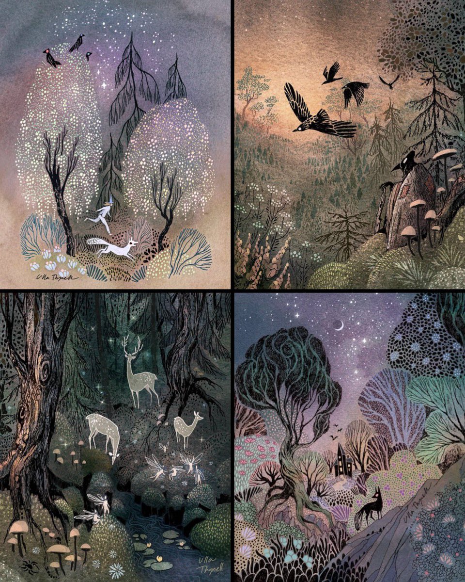 The enchanted forests of Finnish artist Ulla Thynell