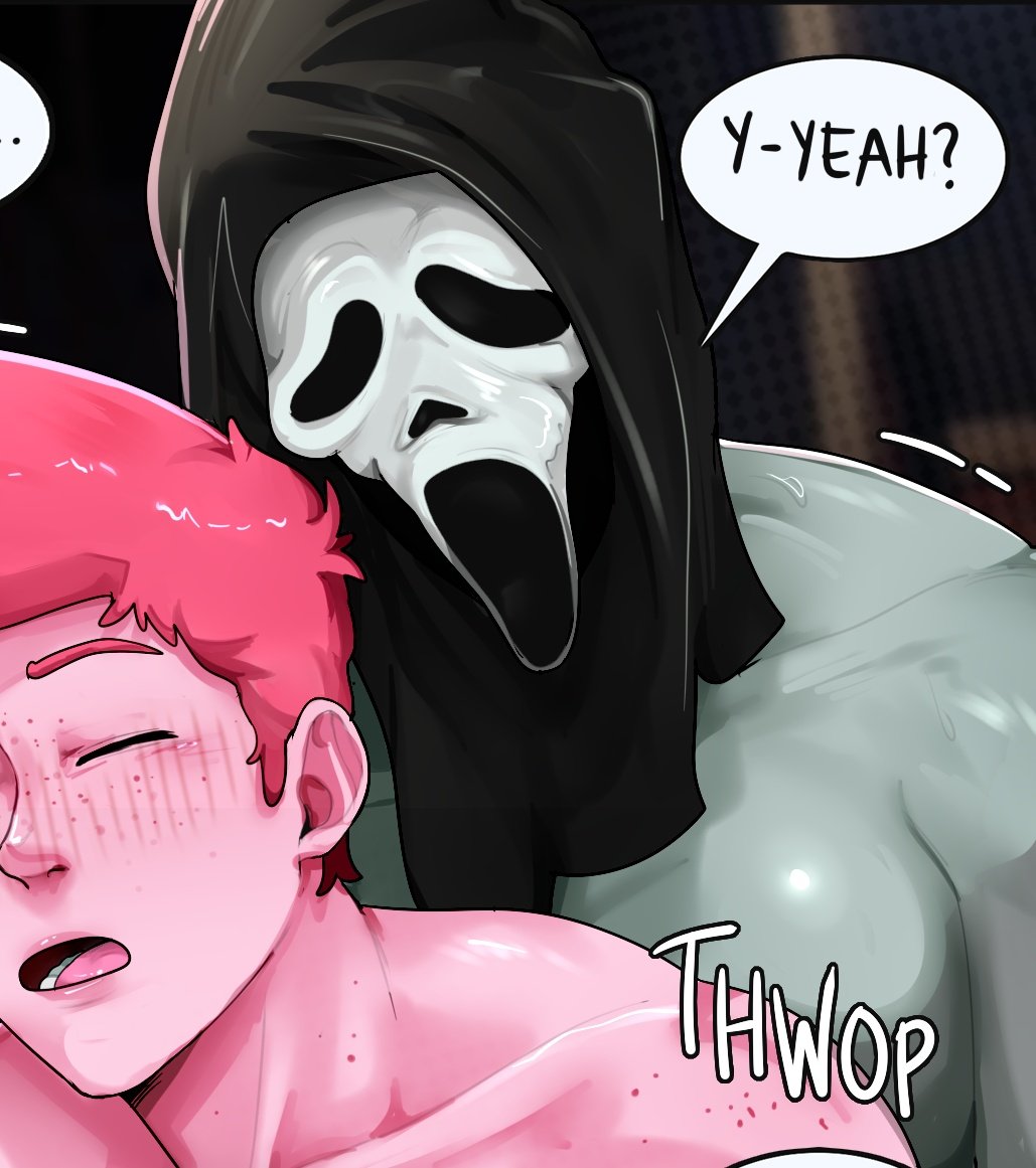 2angelisimo's tweet photo. "This poor guy is being attacked by ghostface. Pray for him" lol
(Full 2 page mini comic on Patreon) https://t.co/DQU9RJvUyu